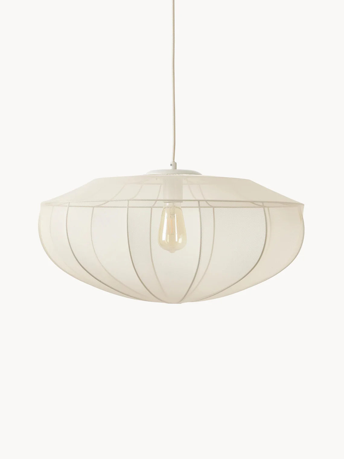 Beautiful tulle pendant light