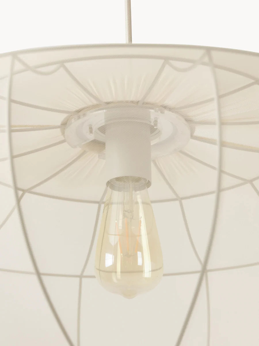 Beautiful tulle pendant light