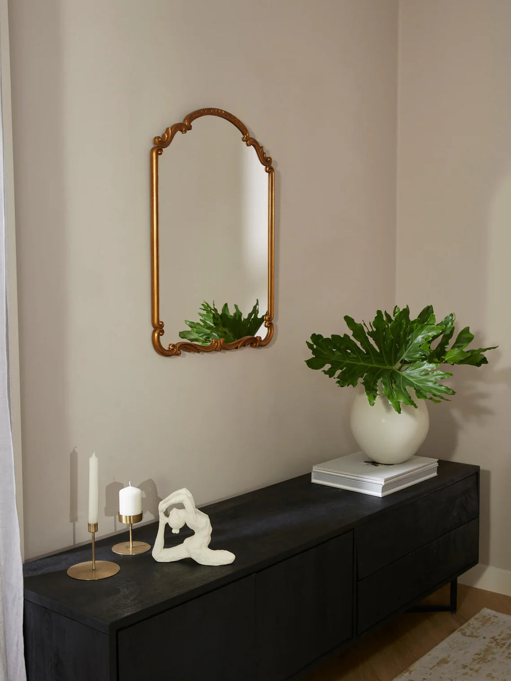 Francesca baroque wall mirror