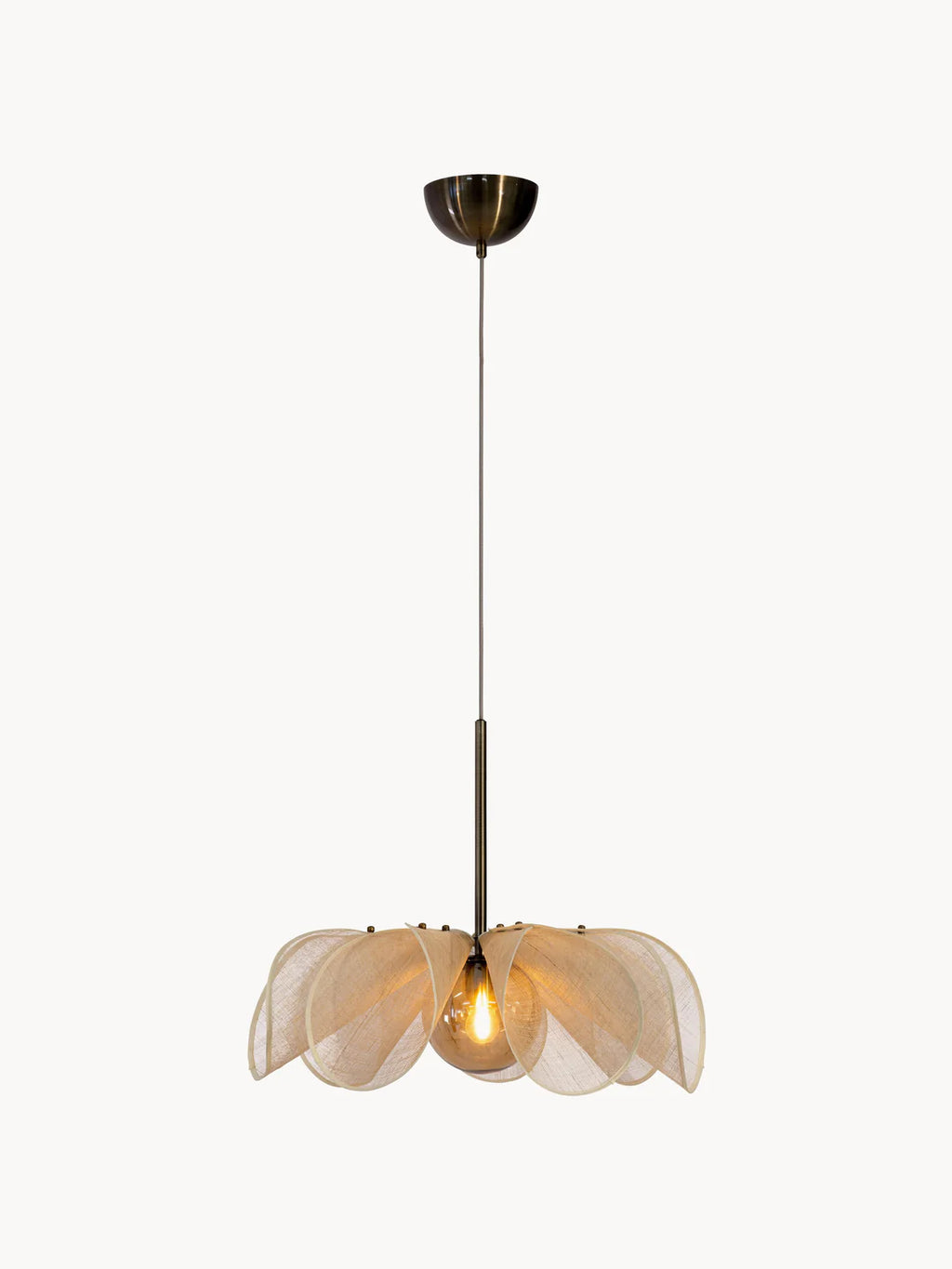 Large Styrka banana fiber hanging light, various sizes