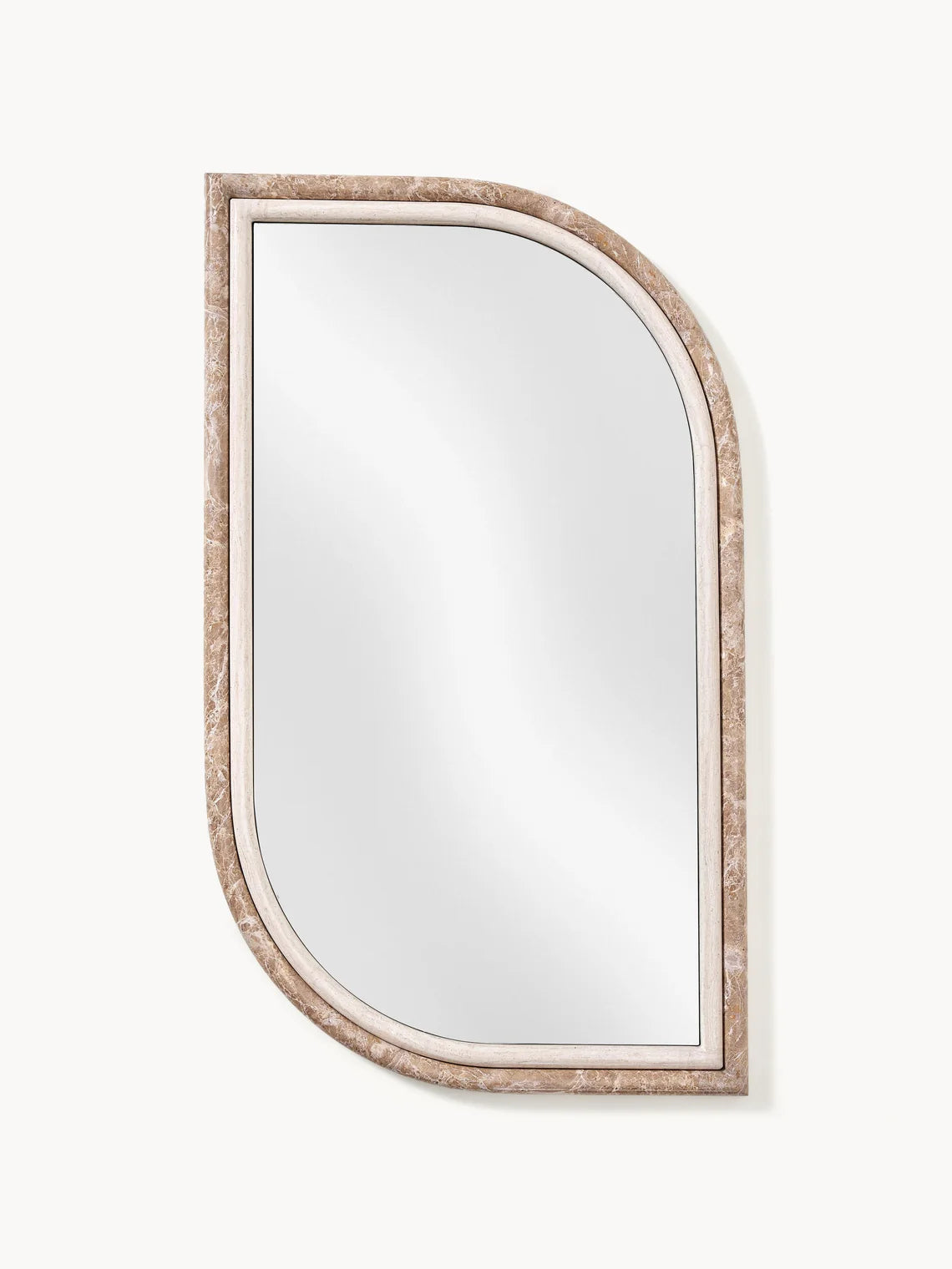 Abam Organic Shaped Wall Mirror