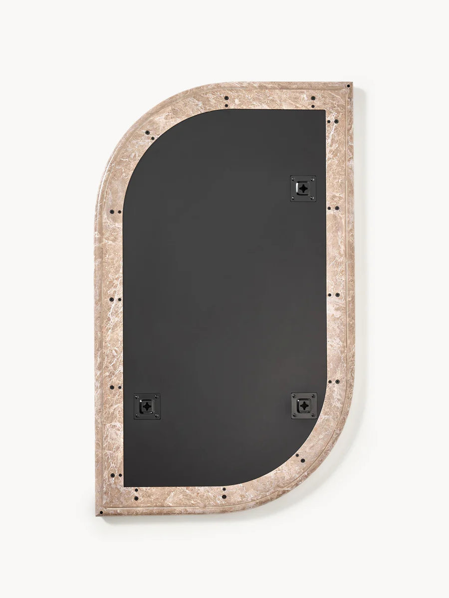 Abam Organic Shaped Wall Mirror