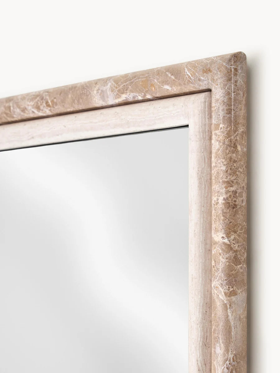 Abam Organic Shaped Wall Mirror