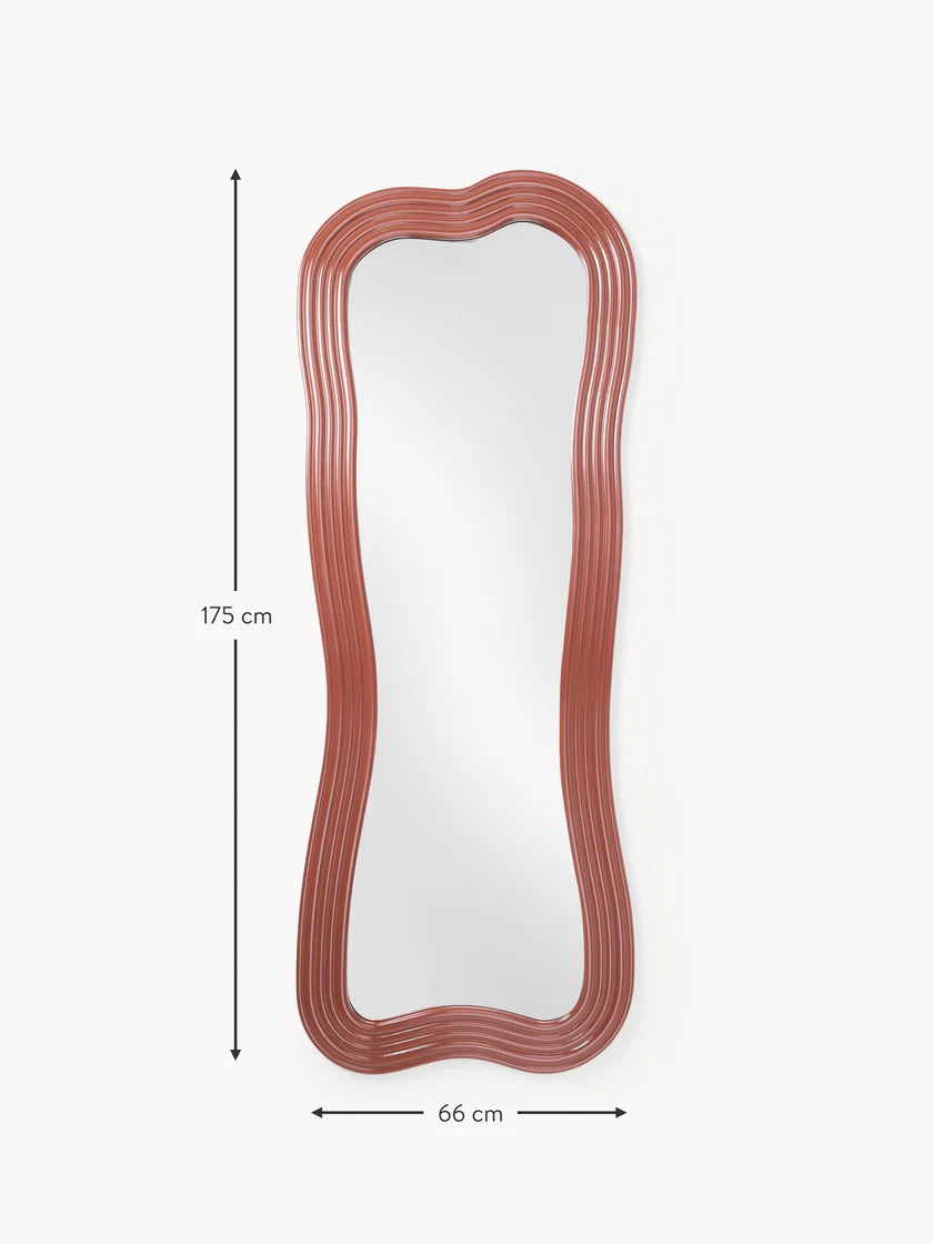 Cosimo wall mirror with wavy frame