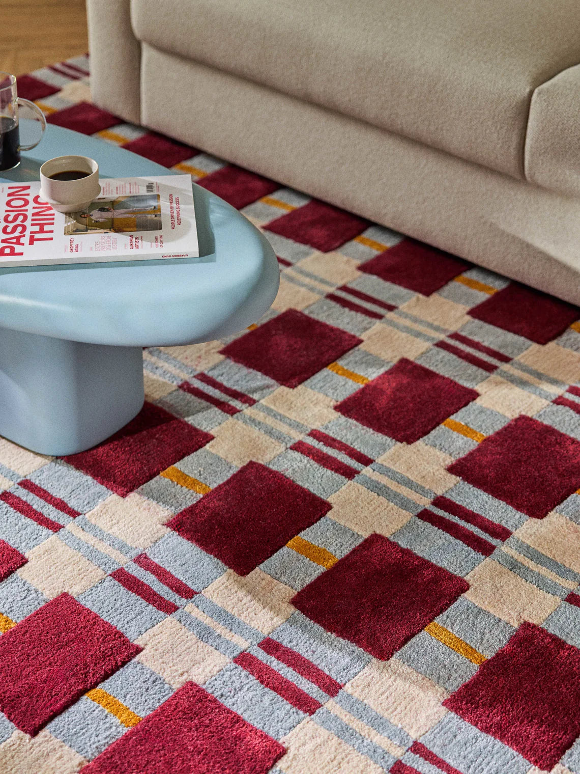 Kimi hand-tufted wool rug