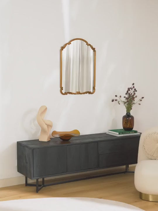 Francesca baroque wall mirror
